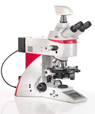 Leica DM4 P polarised light microscope, Australian distributor