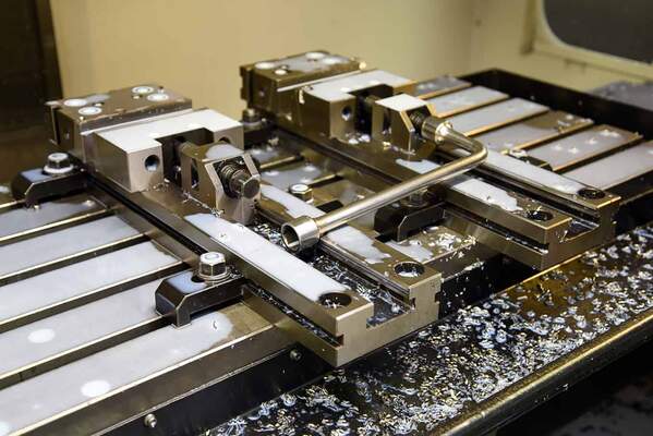 Photograph of a CNC Plate in use
