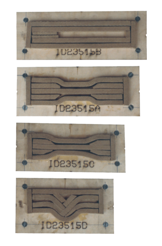 Cutting Dies (Ruler Type) | ASTM D412, D624 & D638 | IDM Instruments