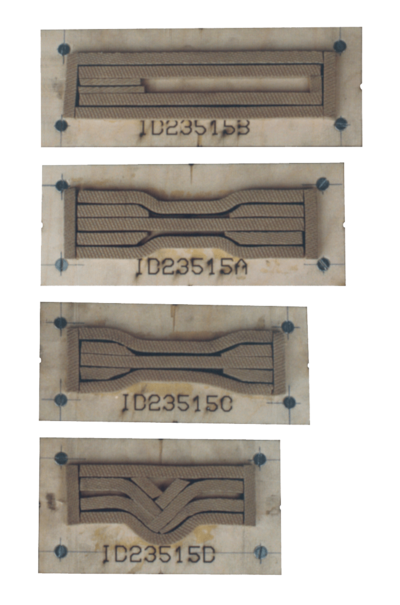 Cutting Dies (Ruler Type) | ASTM D412, D624 & D638 | IDM Instruments