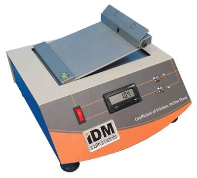 Incline Plane COF Tester for Paper and Plastic Film | IDM Instruments