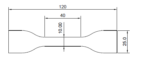 JIS K6301-Type 1 standrad cutting die