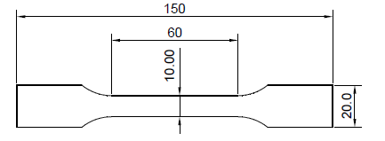 ISO 527-2 &ndash; Type 1B &bull;ISO 527-3 &ndash; Type 1B &bull;BS 2782-3 (Method 320B) &bull;BS 2782-10 &ndash; Type 1 &bull;ISO 6259-3 Type 1 cutting die steel