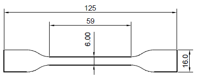 ASTM D412 &ndash; Type F - Dumbell cutting die