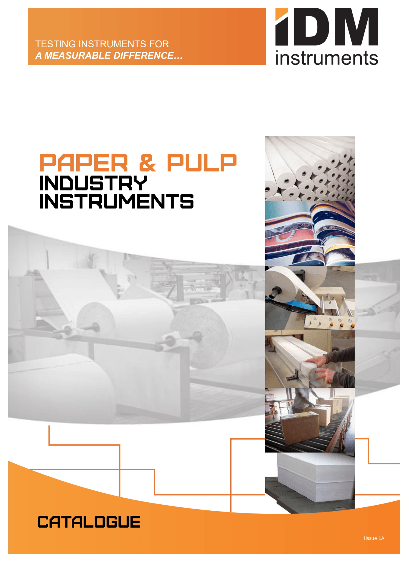 Paper & Pulp Industry Testing Catalogue cover page thumbnail