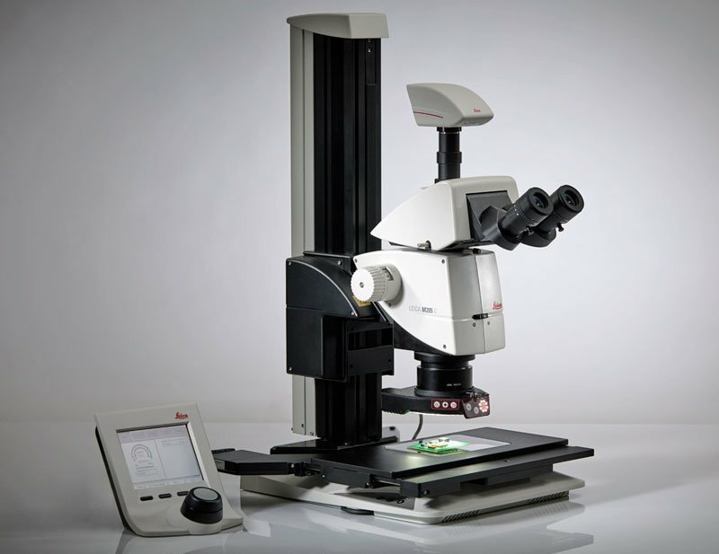 Stereomikroskop Leica M205 C, vertrieben in Australien von IDM Instruments