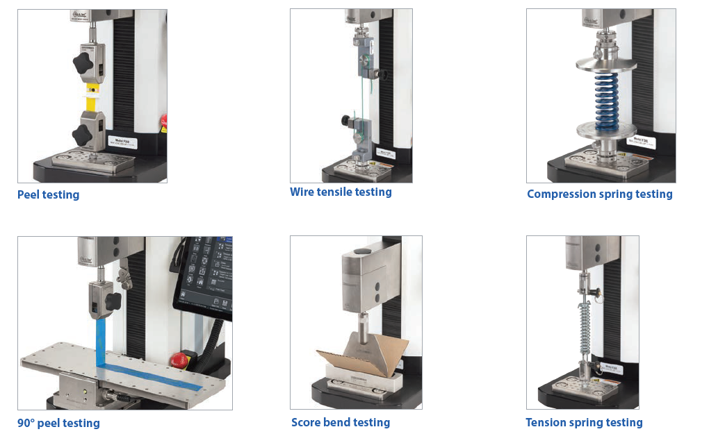 Applications of the Tension / Compression Test Stands