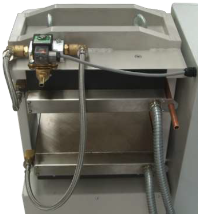 Opsi pendinginan air untuk lab press