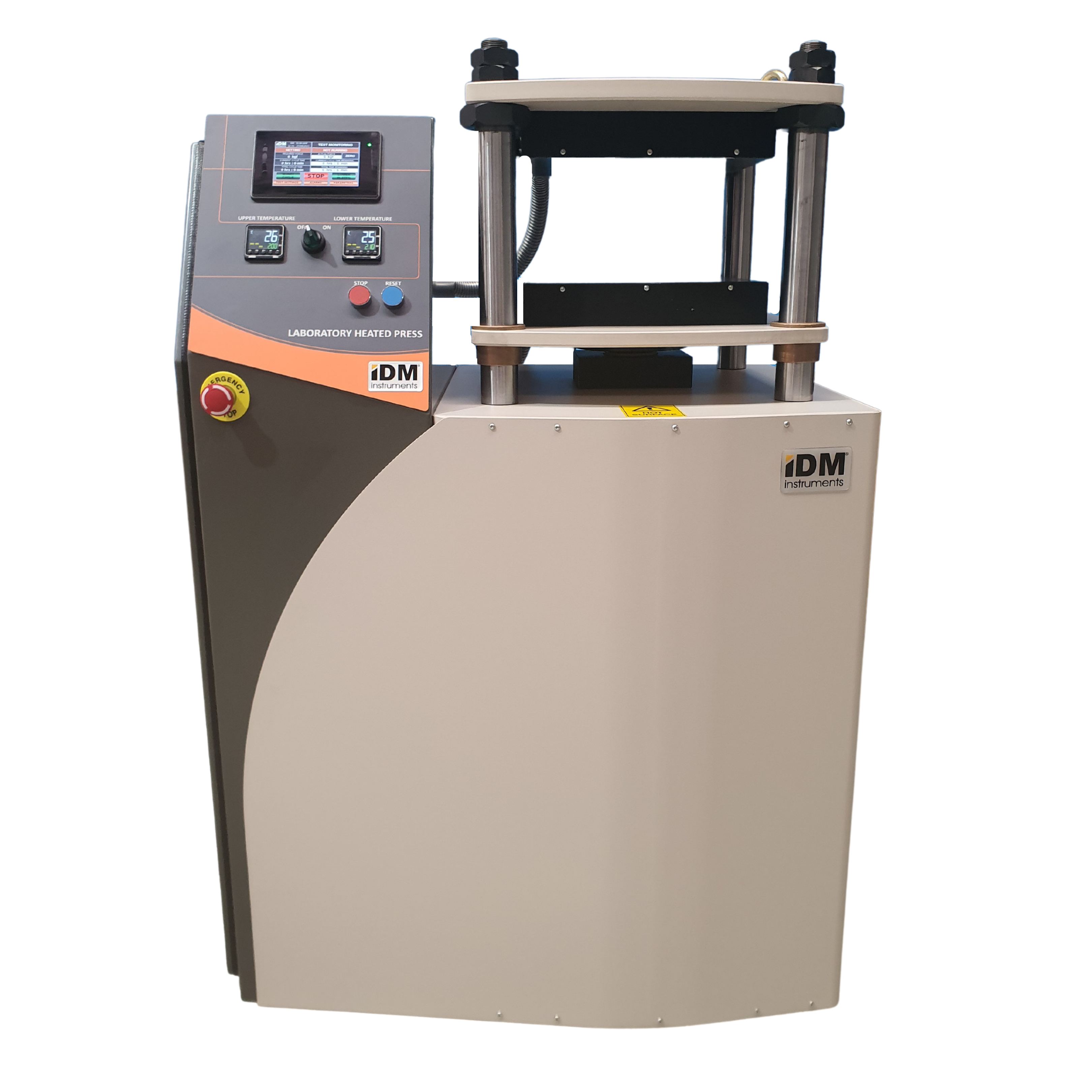 Laboratorium calefactum Press pro compositis materiis