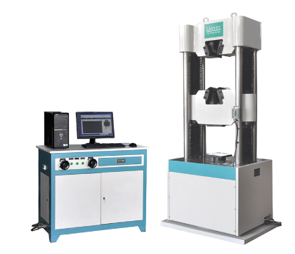 Computeranzeige Hydraulische Universalprüfmaschine